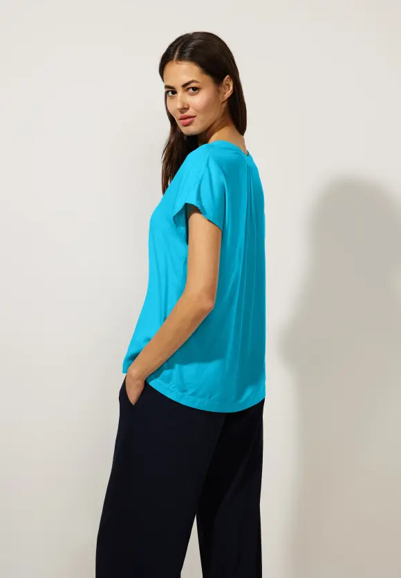 Street One Blusenshirt in Unifarbe