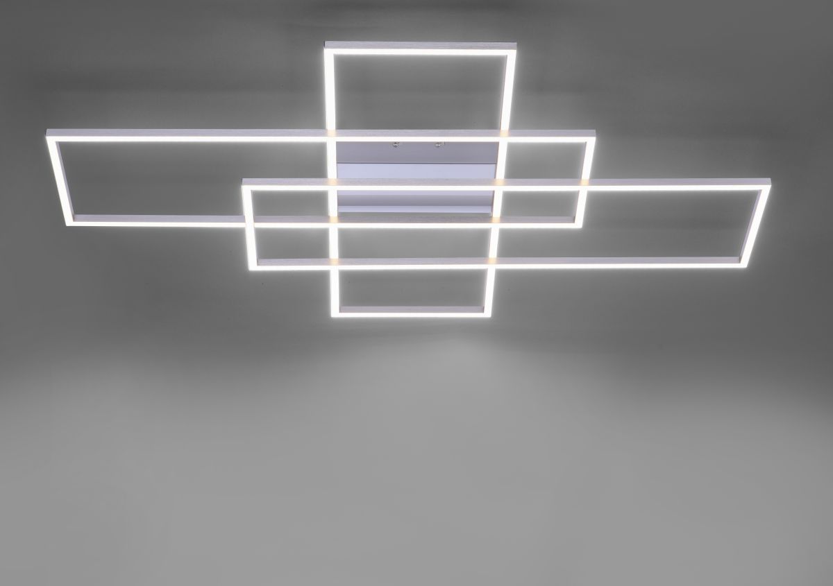 Paul Neuhaus Deckenleuchte Q-Inigo Stahl 101 x 75 cm