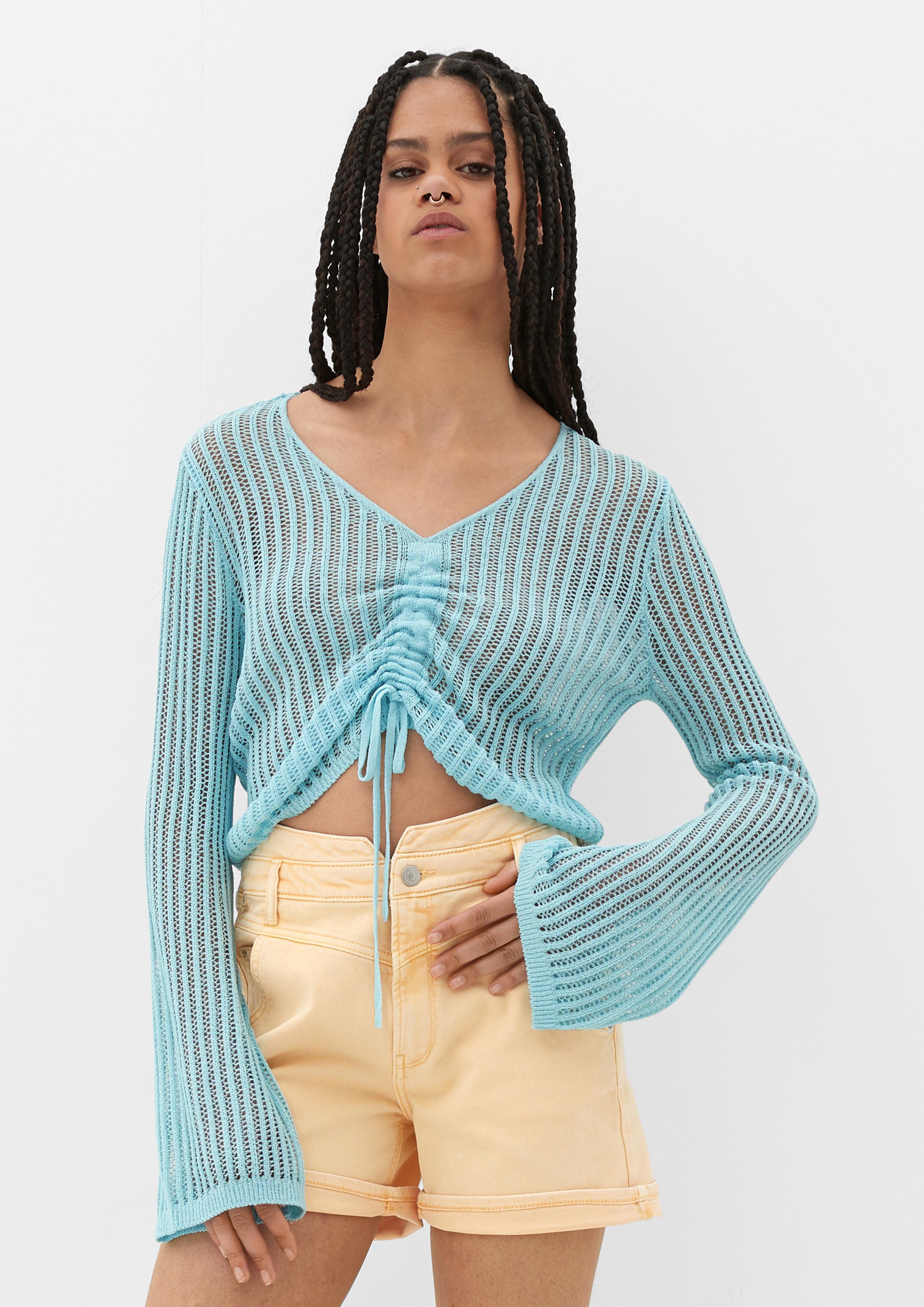 Pullover mit verstellbarer Raffung  2130390-6045