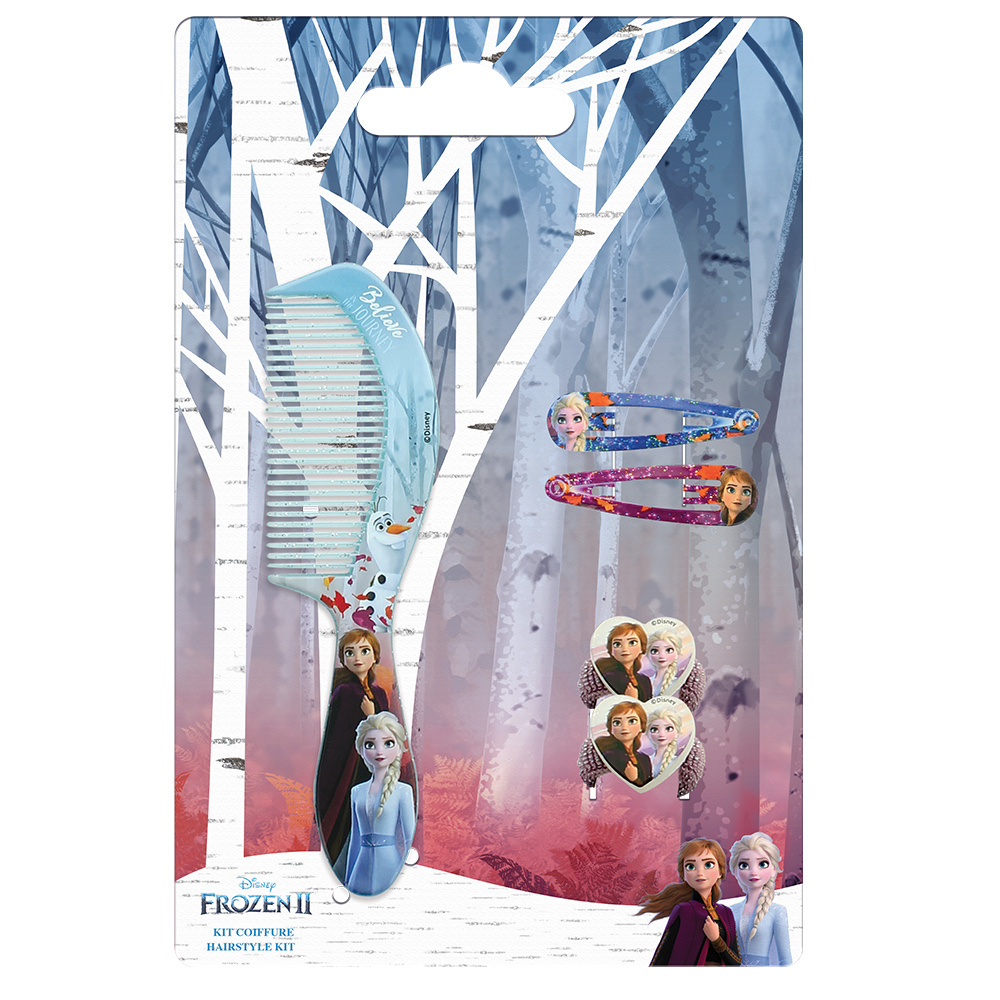 Disney MINI KIT PEIGNE & ACCESSOIRES KIT OUTILS DE COIFFURE