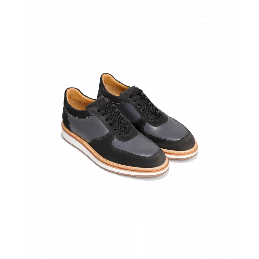 Heinrich Dinkelacker - Sneaker low LONDON NP Kalbsleder - grau