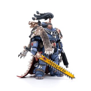 Warhammer 40k Actionfigur 1/18 Space Wolves Ragnar Blackmane 13 cm