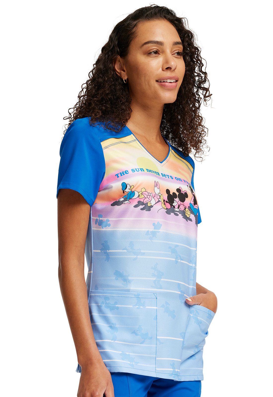 Cherokee Funktionsbluse Bunt bedruckter Damen Kasack 