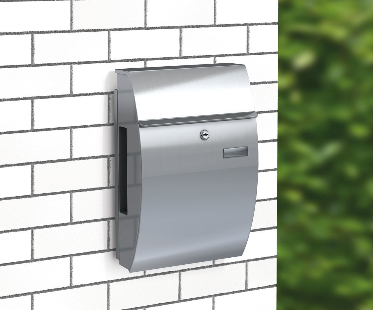 Basi Briefkasten - BK 1000Z1 - Edelstahl