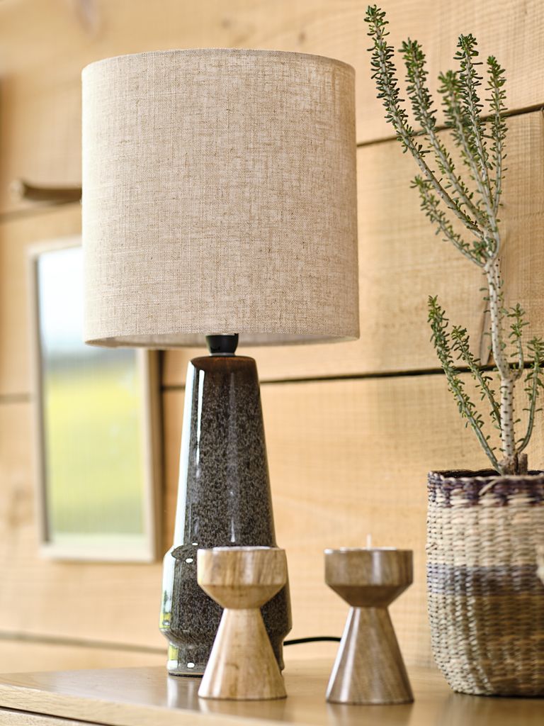 Lampe de table VIGGO Ø21xH47cm grise
