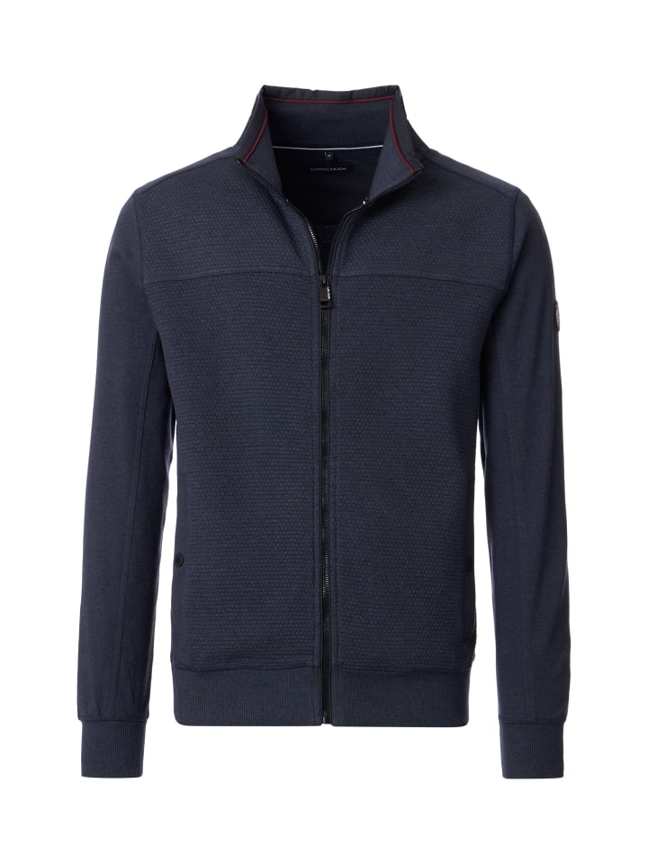 CASAMODA Sweatjacke in Blau günstig kaufen