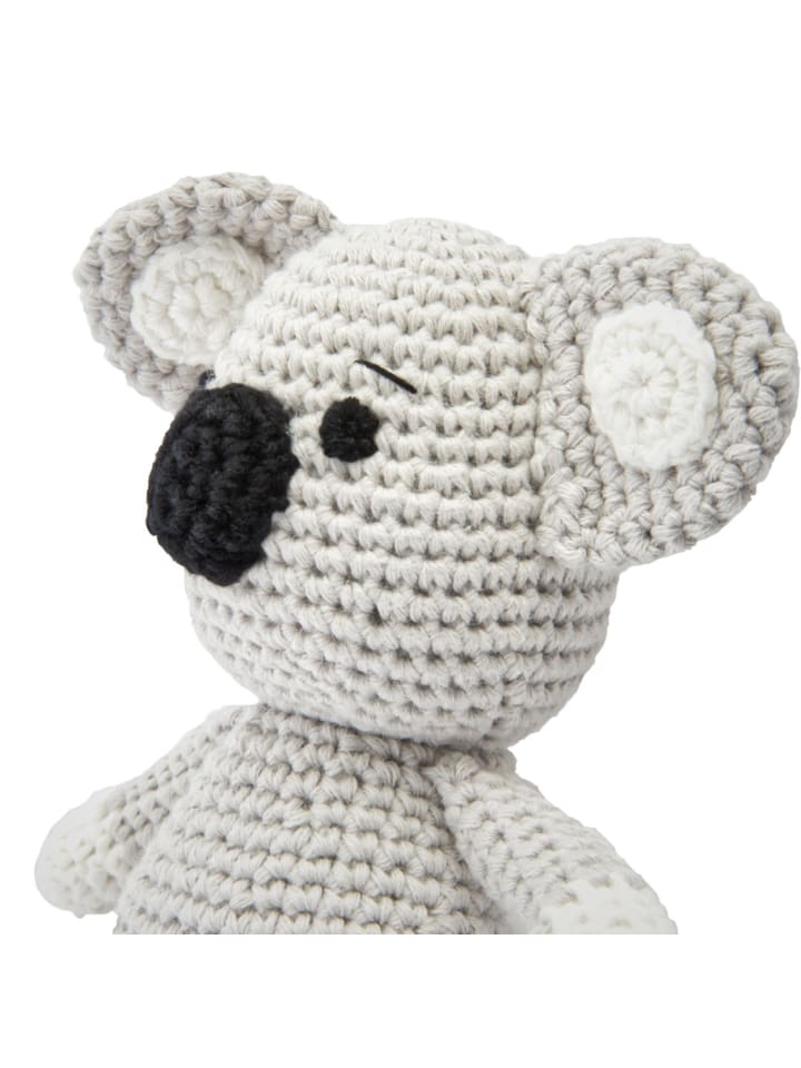 miniHeld Handgestrickter Koala zur Geburt oder Babyparty aus Baumwolle 0 Monate günstig kaufen onesize