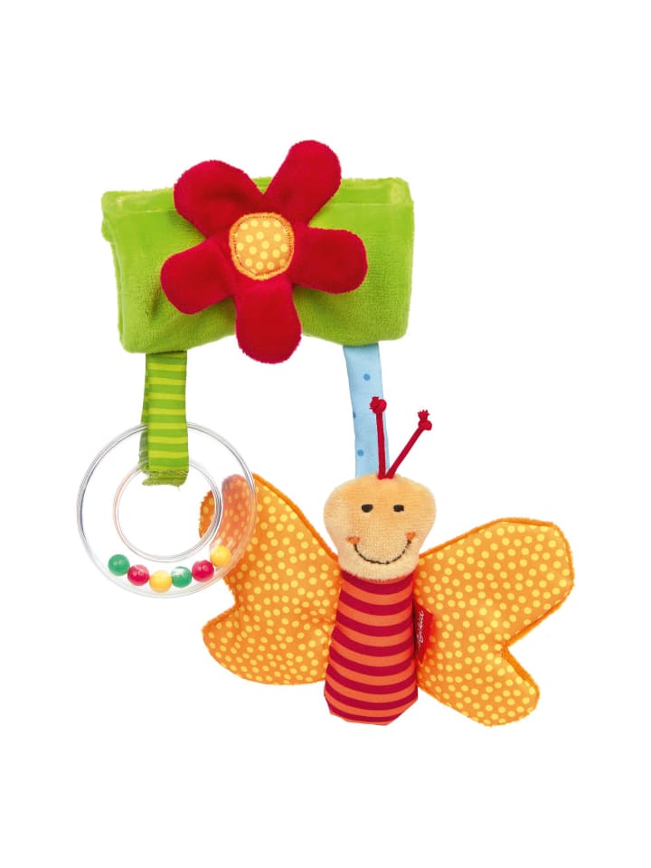 Sigikid Spielanhänger mit Klettverschluss Schmetterling PlayQ in mehrfarbig günstig kaufen onesize