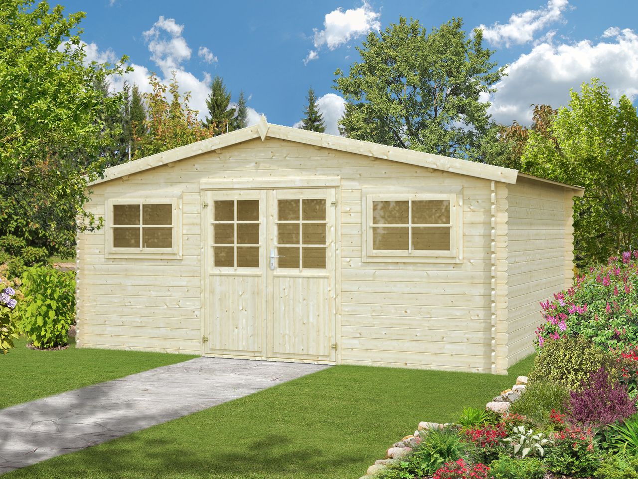 Palmako Gartenhaus Nilla 17,0 m²