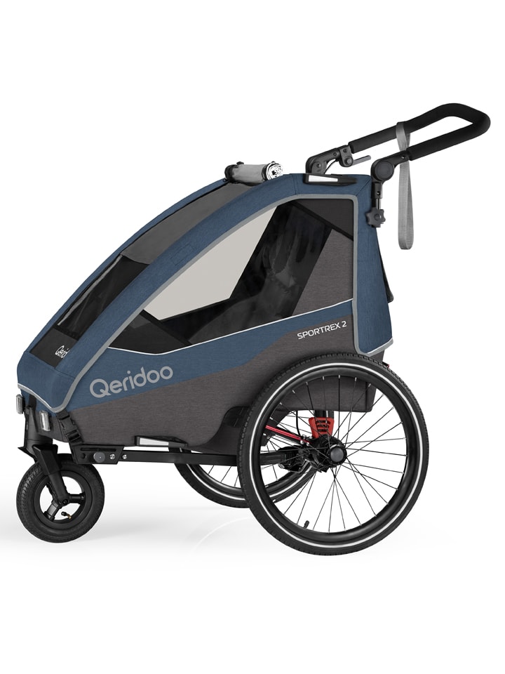 Qeridoo 3in1-Fahrradanhänger 