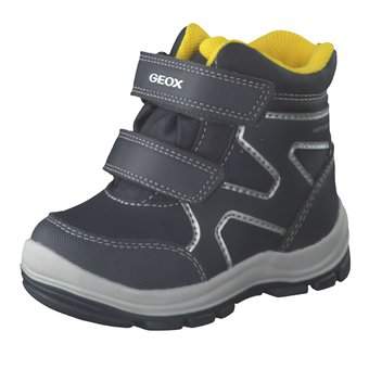 Geox B Flanfil Boy Klett Boots in blau