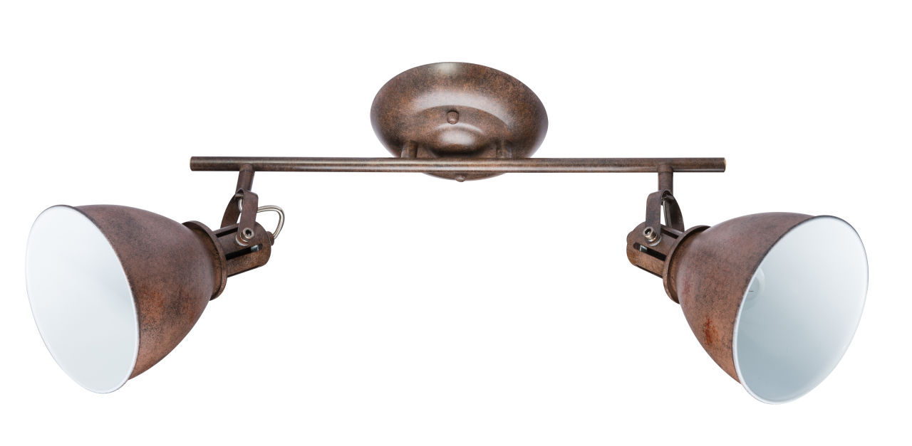 Globo Lighting - GIORGIO - Strahler Metall rostfarben, 2x E14