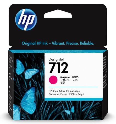 HP 712 Original Tintenpatrone 3ED68A Magenta