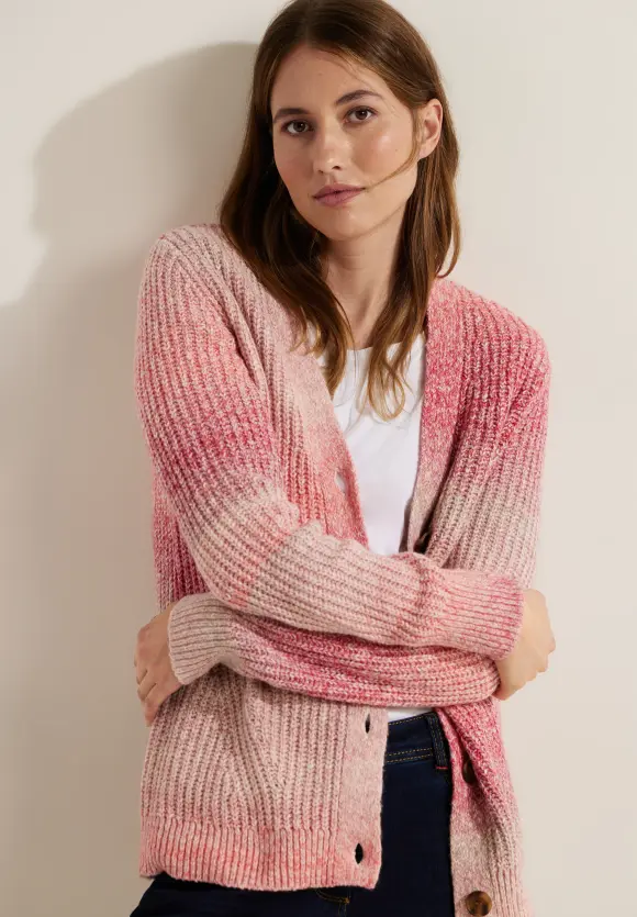 CECIL Cardigan mit Farbverlauf