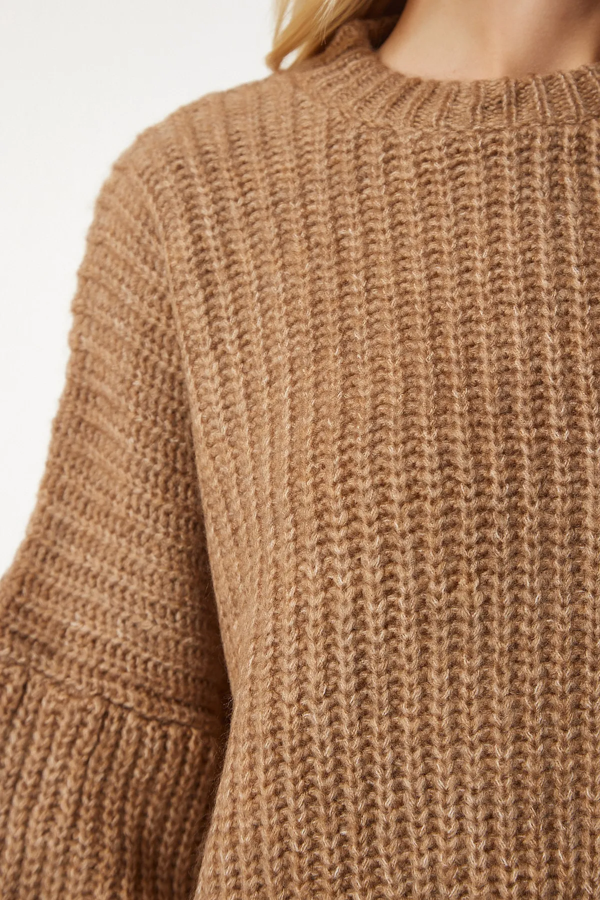 Happiness İstanbul  Pullover - Braun - Relaxed Fit