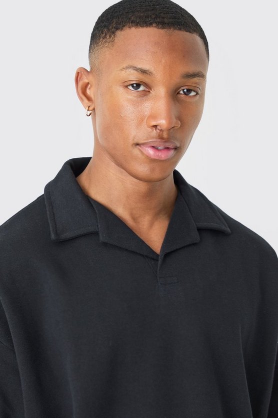 Oversize Man Poloshirt