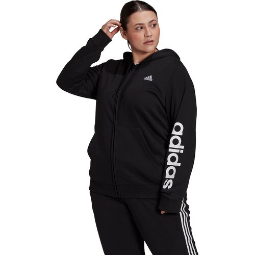ADIDAS DAMEN ESSENTIALS LOGO KAPUZENJACKE – GROSSE GRÖSSEN