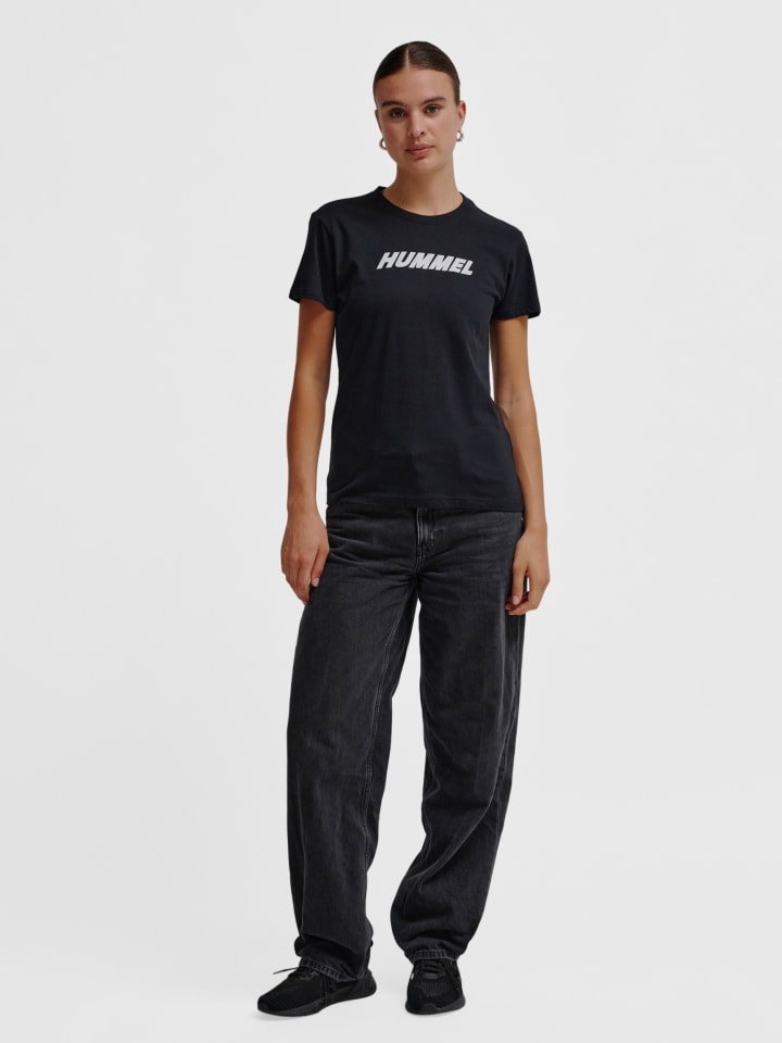 Hummel Hummel T-Shirt Hmlelemental Damen in BLACK günstig kaufen