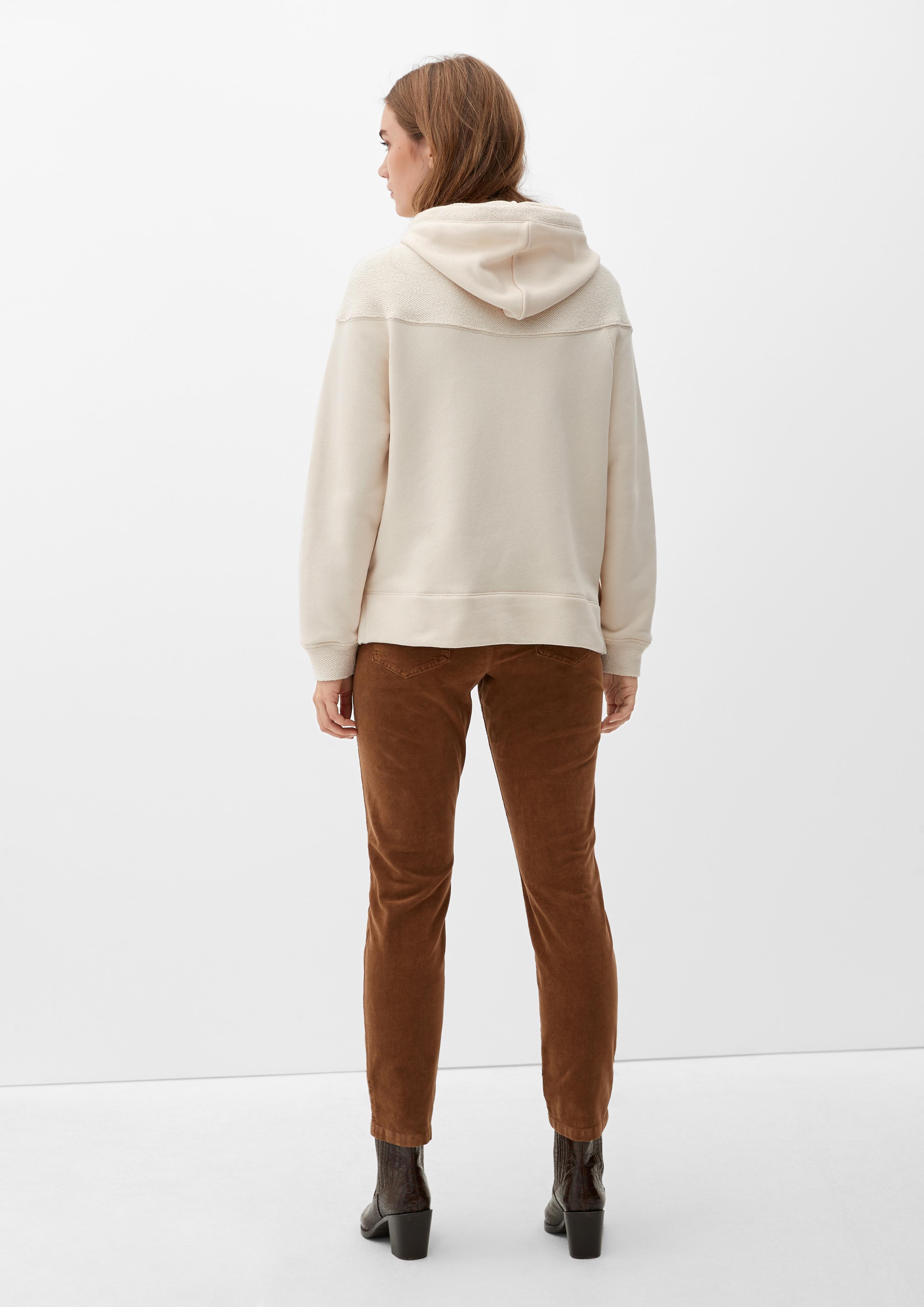 Sweatshirt mit Inside-Out-Effekt  2121556-8105