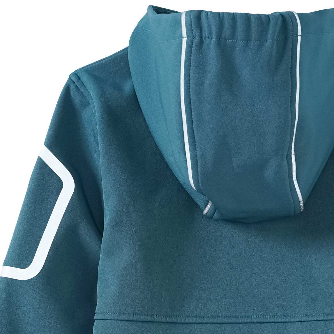 Jungen Softshelljacke mit Kapuze