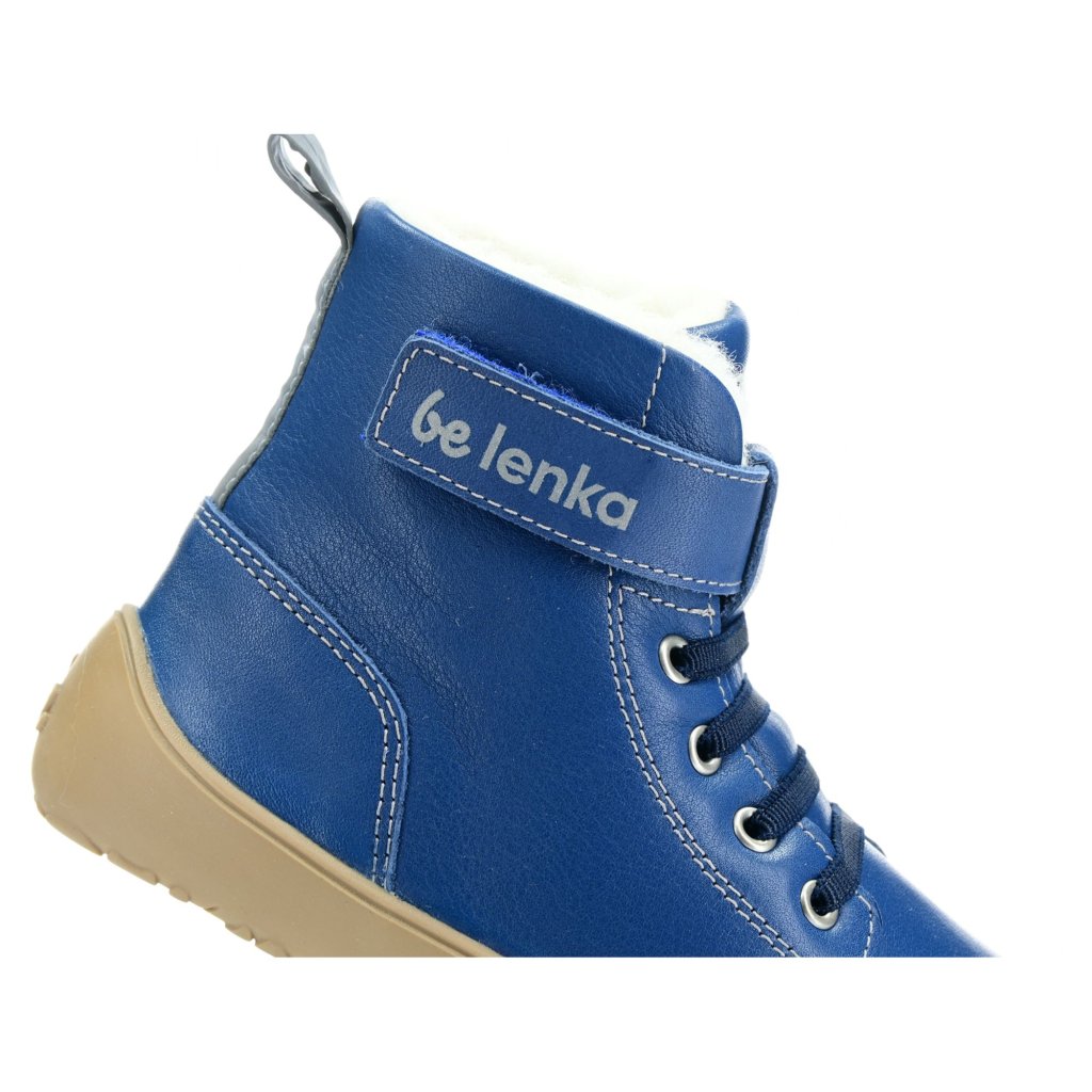 Be Lenka Winter Kids Ocean Blue Winter-Barfußschuhe