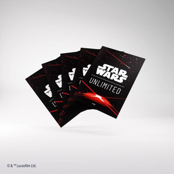 Star Wars: Unlimited Art Sleeves Double Sleeving Pack - Space Red (Einzelartikel)