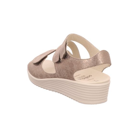 SOLIDUS Komfort Sandalen gold Kirsten