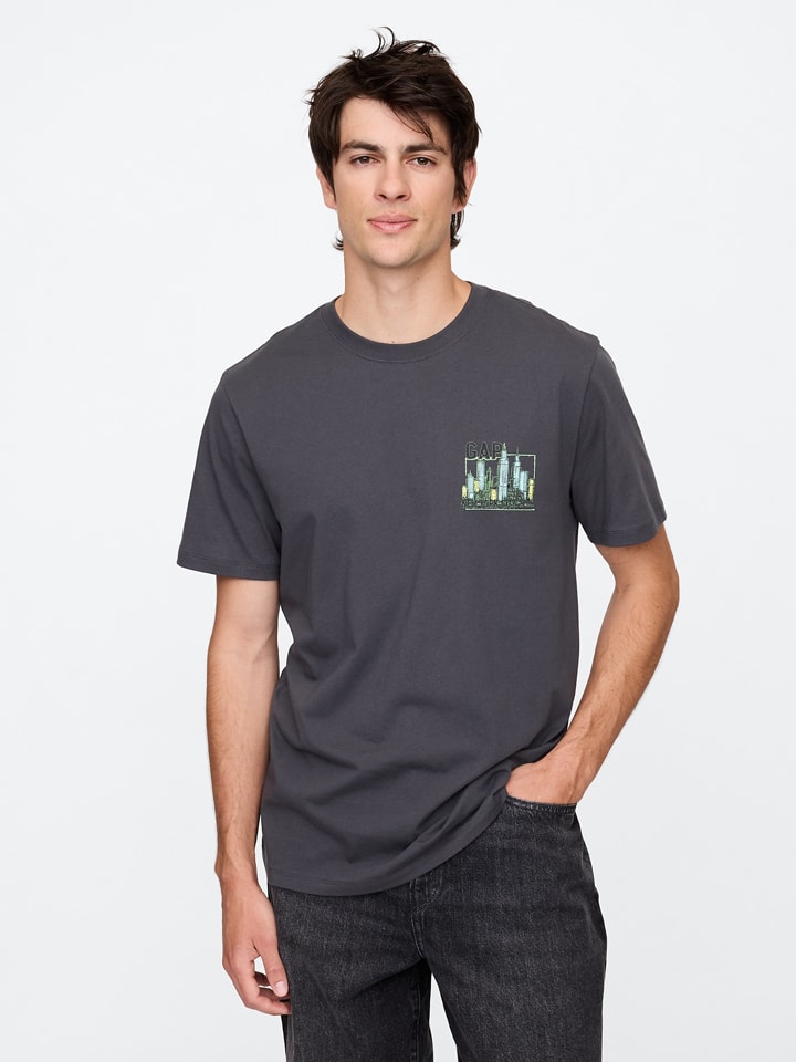 GAP Shirt in Anthrazt günstig kaufen