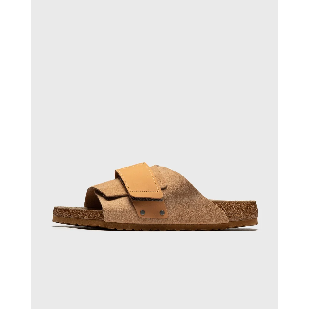 Birkenstock Kyoto VL Soft Suede Nubuck Clay 1022351 / braun