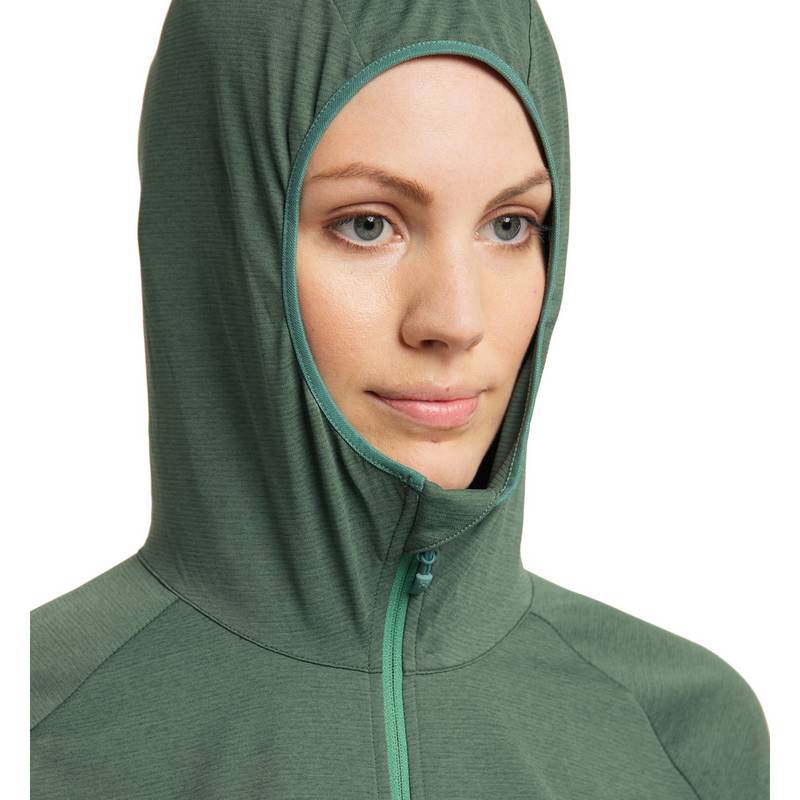 Haglöfs Mirre Mid Hood Fleecejacke Damen