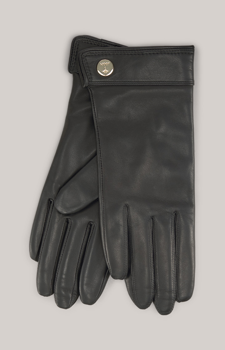 Lederhandschuhe in Schwarz