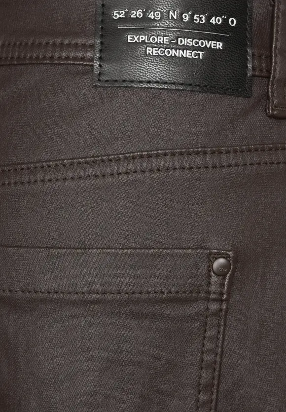CECIL Loose Fit Hose mit Coating