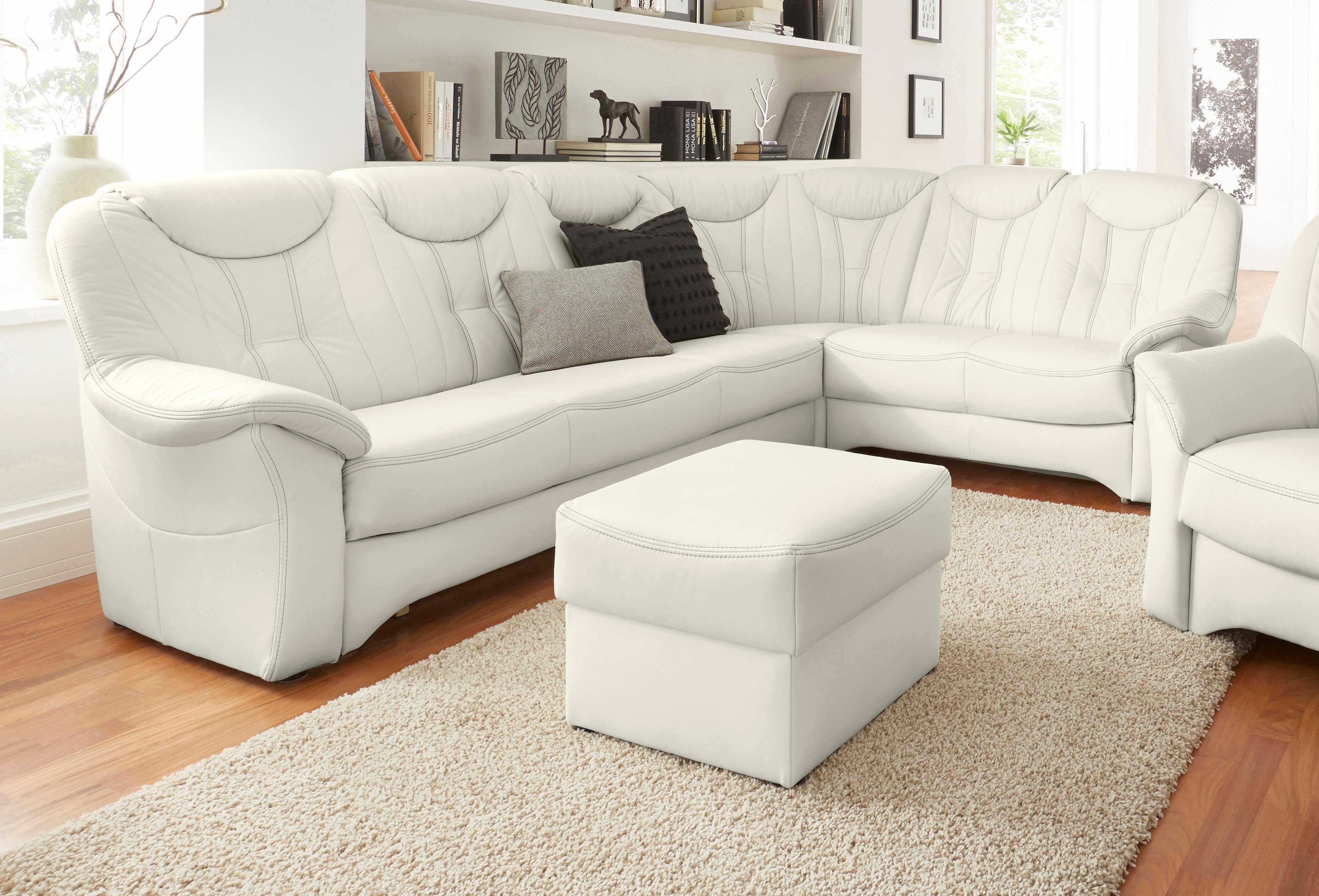 exxpo - sofa fashion Ecksofa Isabel, mit Federkern, wahlweise mit Bettfunktion und Bettkasten