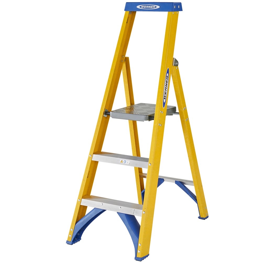 Little Jumbo 1277170418 Piattaforma per trappola in fibra di vetro, scala a pioli 1x4