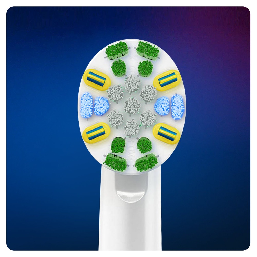 oral-b Oral-B FlossAction Brossette Avec CleanMaximiser, 3 Brossettes De Rechange