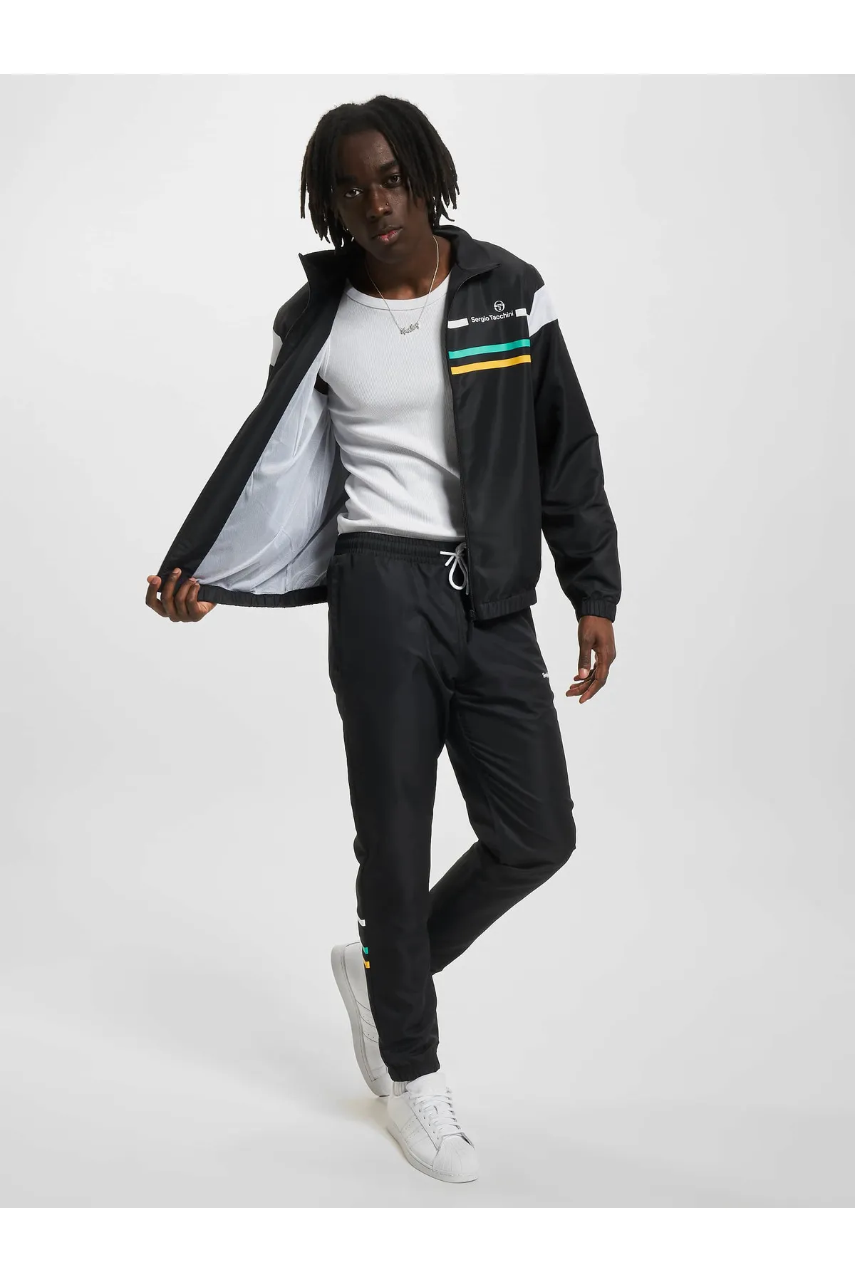 Sergio Tacchini  Trainingsanzug - Schwarz - Regular Fit