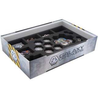 Feldherr Schaumstoff-Set für Galaxy Defenders Brettspiel-Box