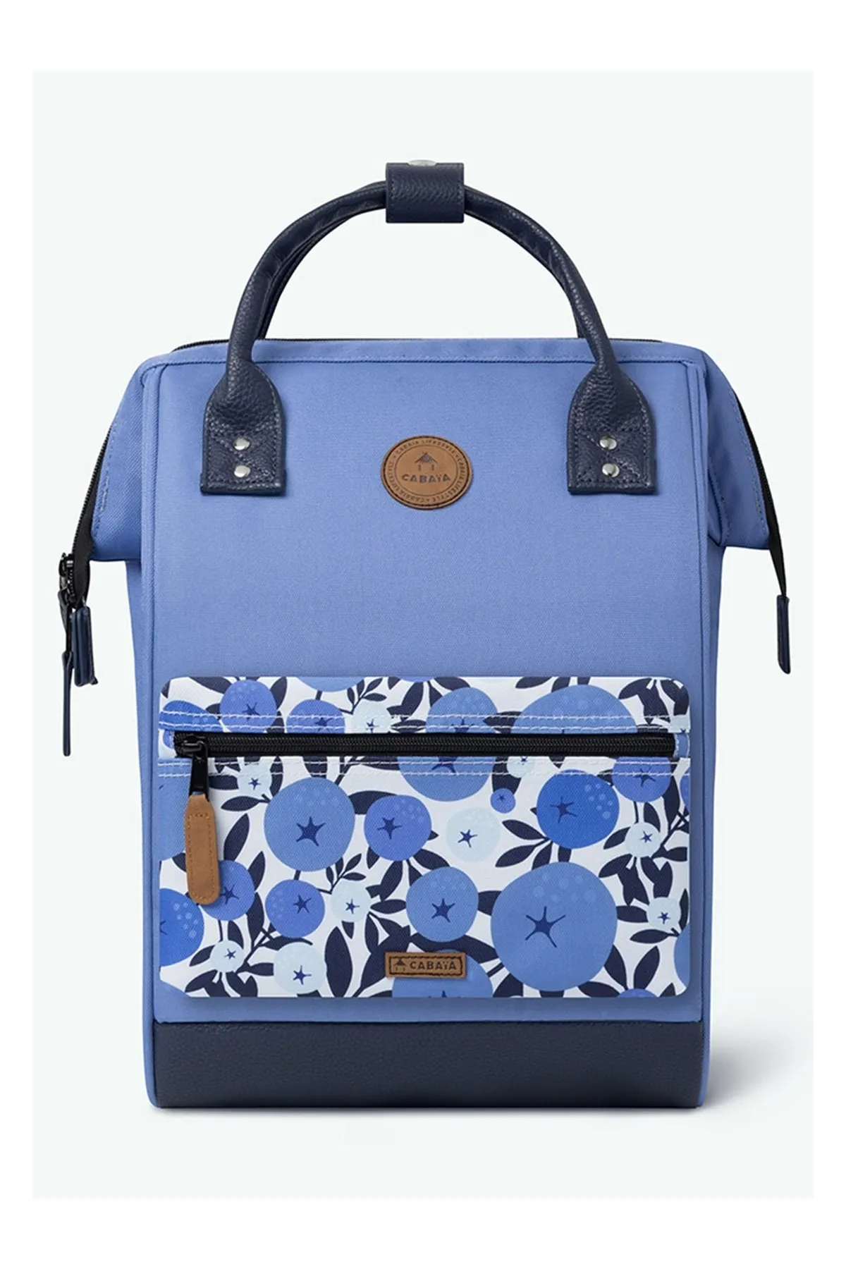 Cabaia  Rucksack - Blau - Geblümt
