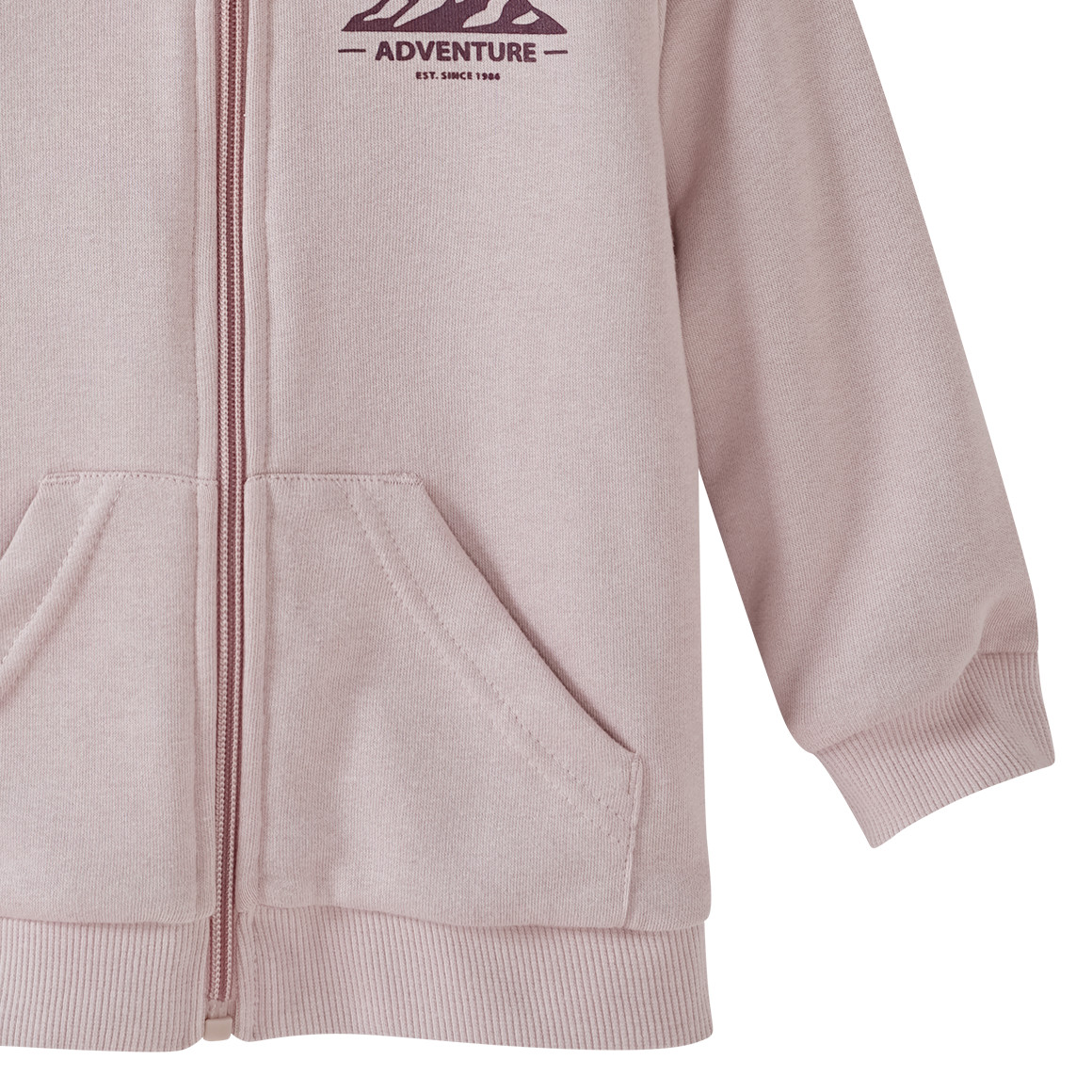 Kinder Sweatjacke mit Teddyplüsch