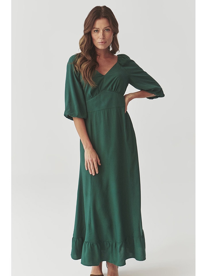 TATUUM Kleid in Dunkelgrün günstig kaufen