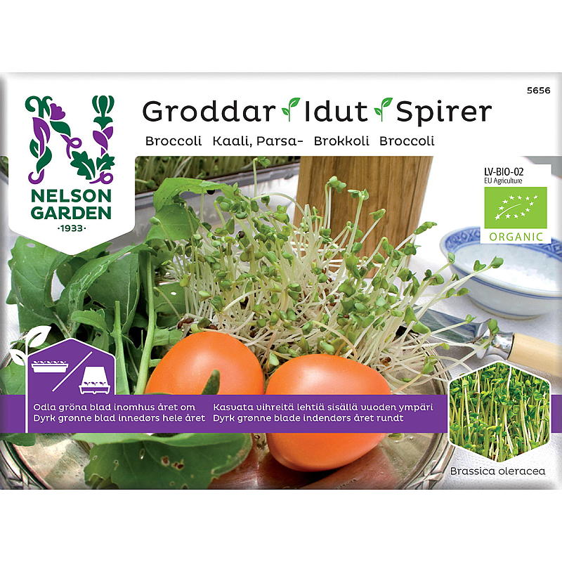 Nelson garden Spirer Brokkoli organic