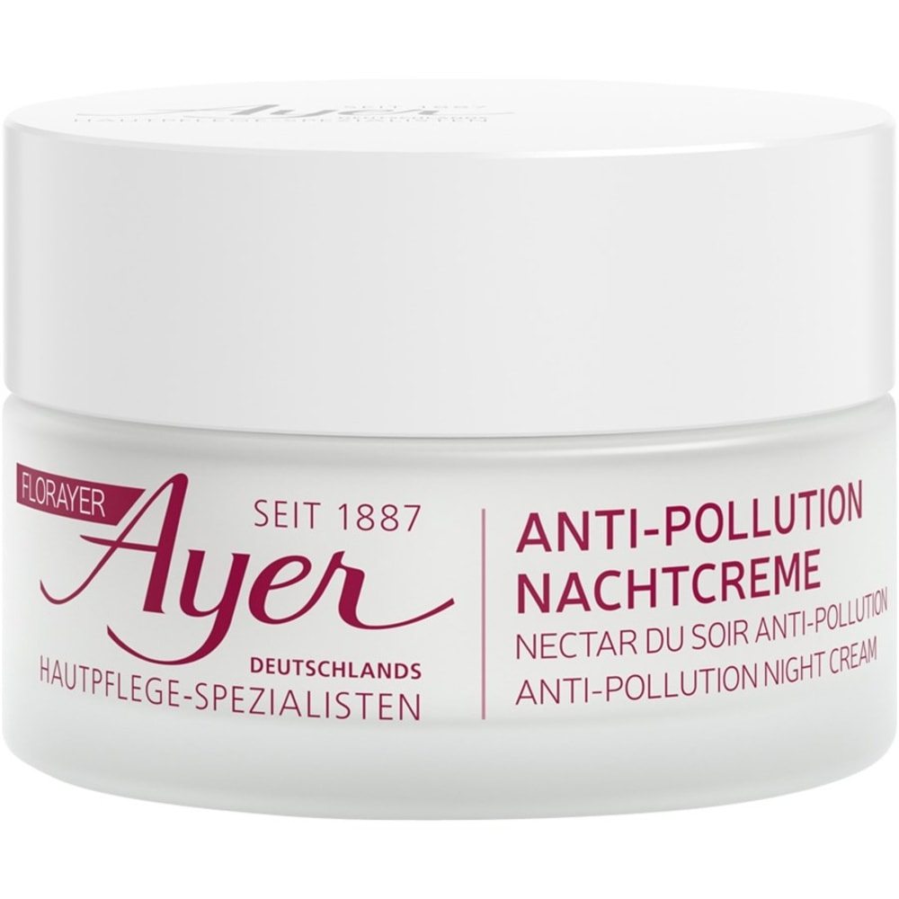 Ayer Anti-Pollution Night Cream Créme de nuit