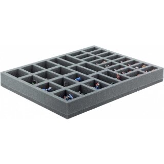 Feldherr 40 mm Full-Size Schaumstoff mit 34 Fächern gemischter Größe