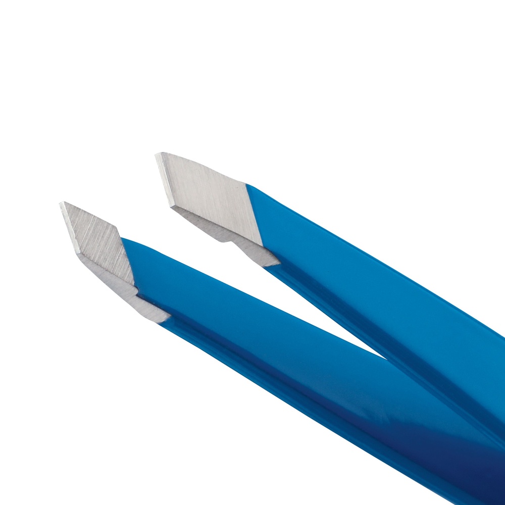 tweezerman Tweezerman Mini Slant Tweezer Bahama Blue Mini pincette