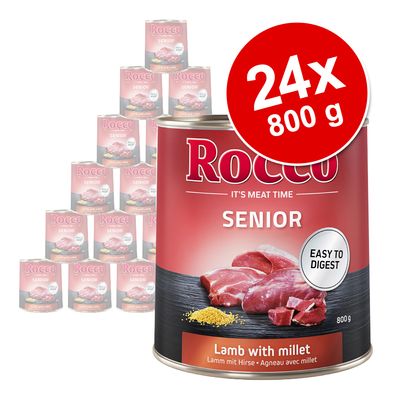 Sparpaket Rocco Senior 24 x 800 g