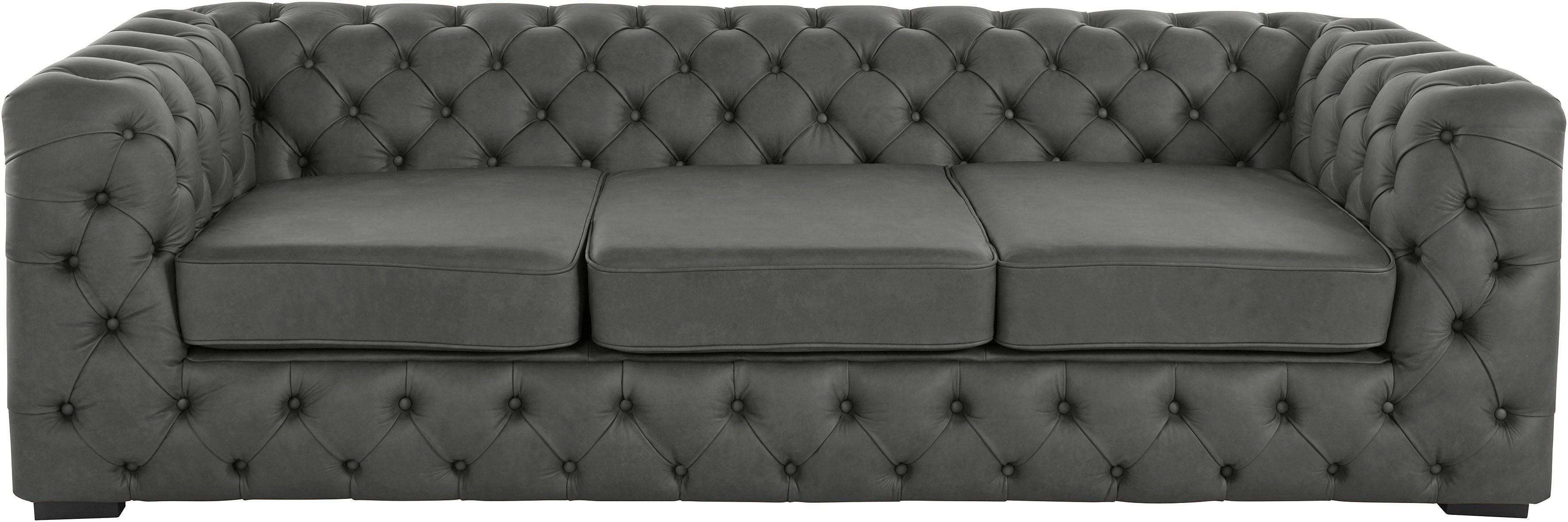 Guido Maria Kretschmer Home&Living Chesterfield-Sofa Kalina, mit klassischer Chesterfield-Knopfheftung