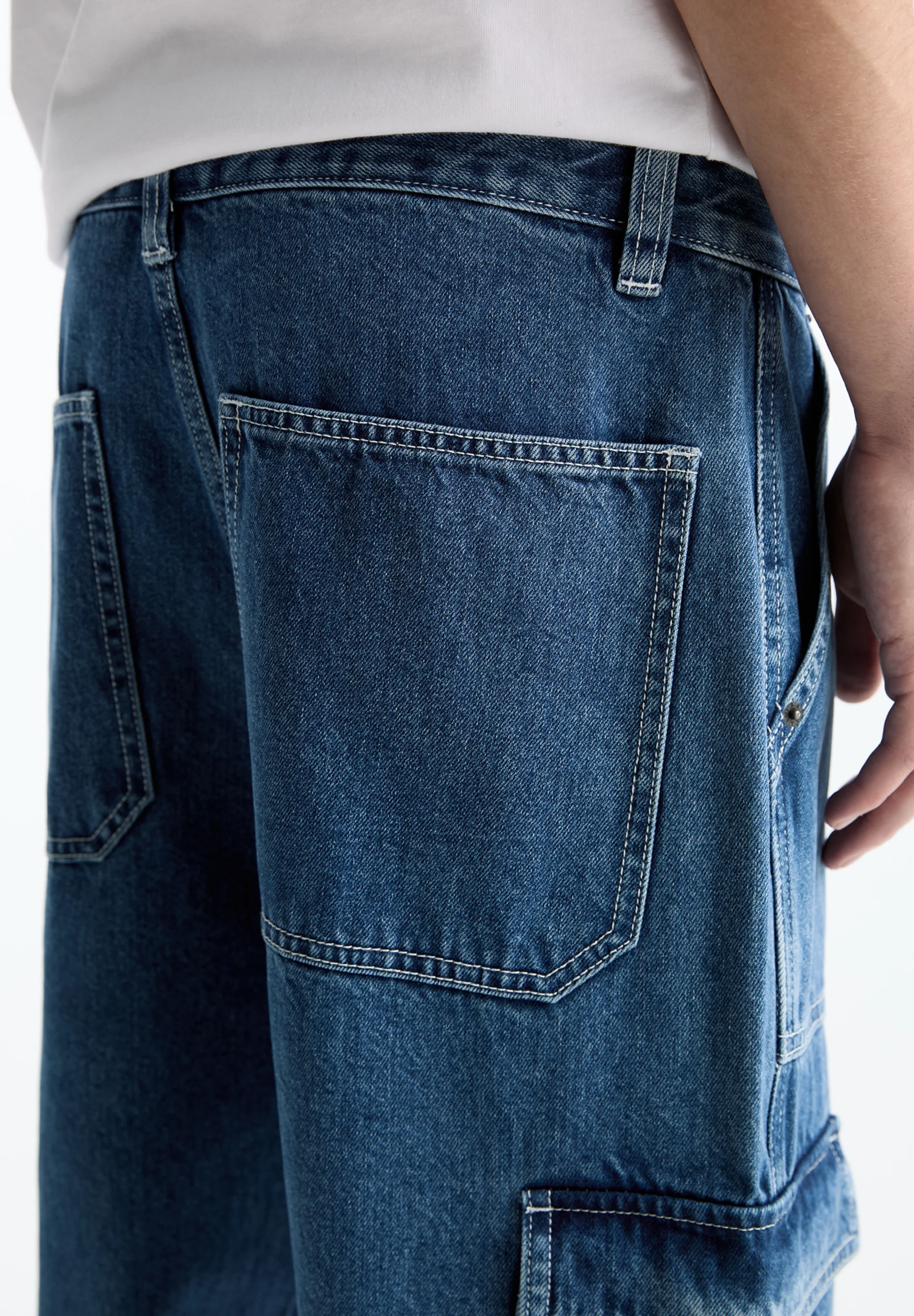 PULL&BEAR BAGGY - Vaqueros holgados