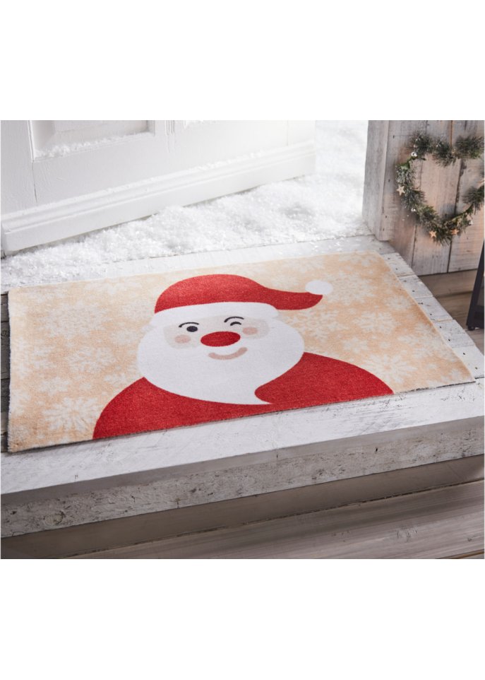 Fußmatte mit weihnachtlichem Motiv