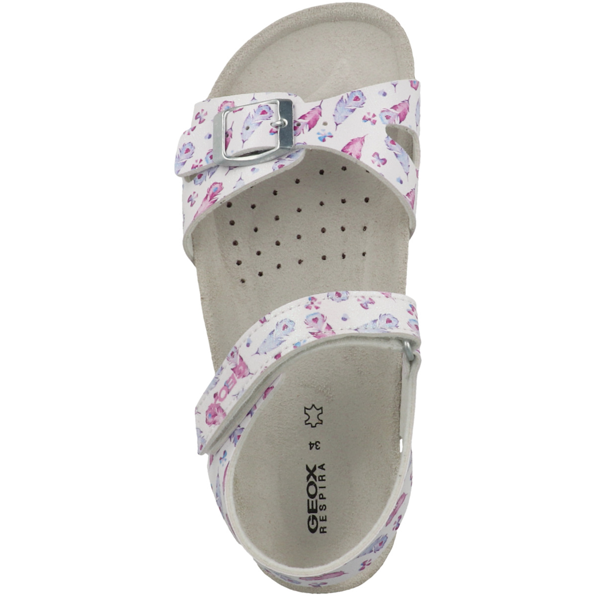 Geox J Adriel G. C Sandale weiss