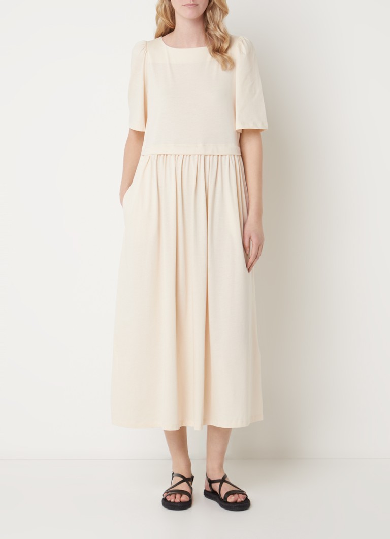 Vestido midi de punto de MaxMara con bolsillos laterales